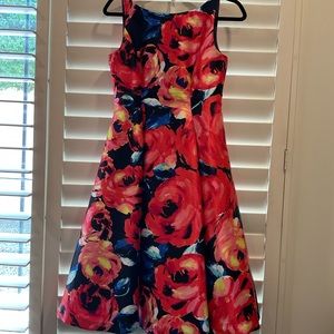 Adrianna Papell floral dress
